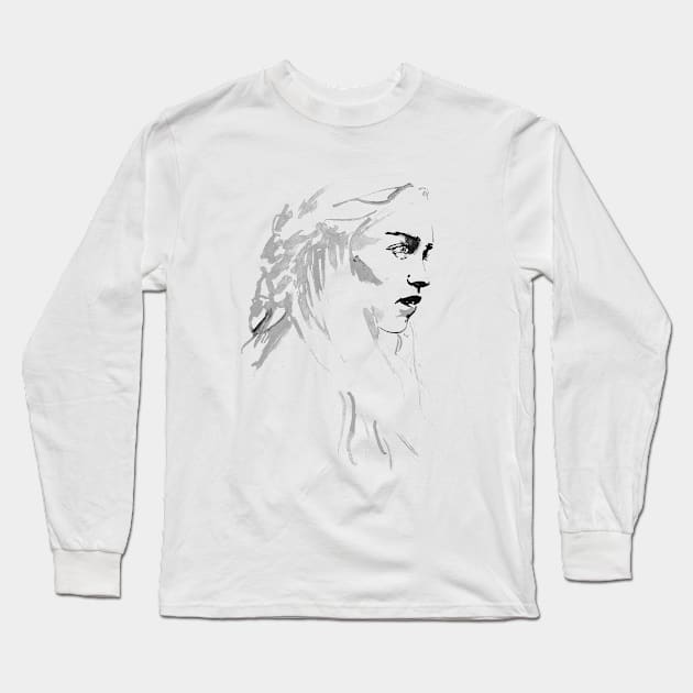 woman Long Sleeve T-Shirt by pechane